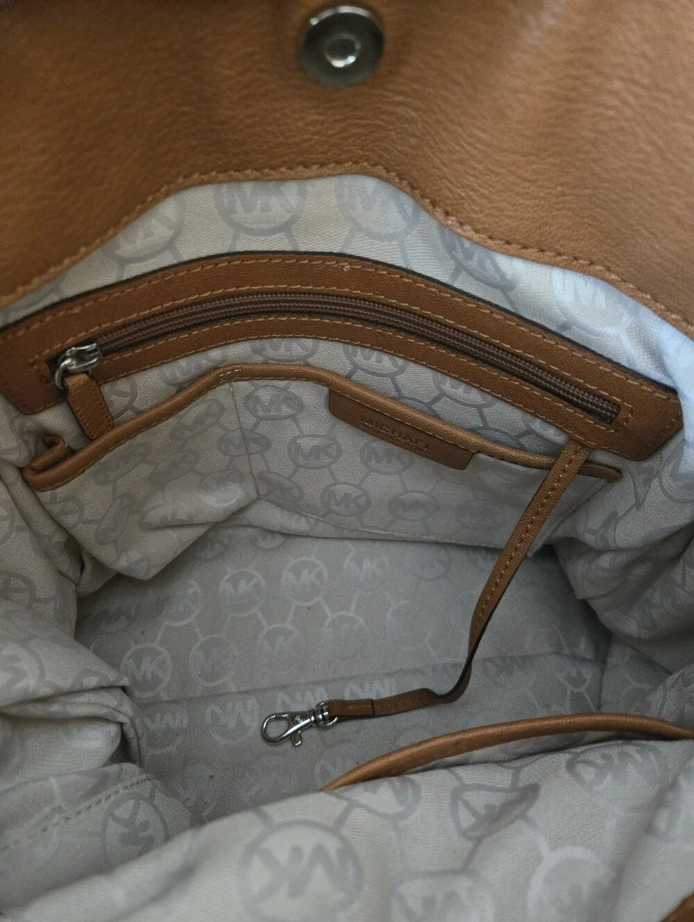 EUC MICHAEL Michael Kors Hamilton Large Soft Leather Satchel/Tote